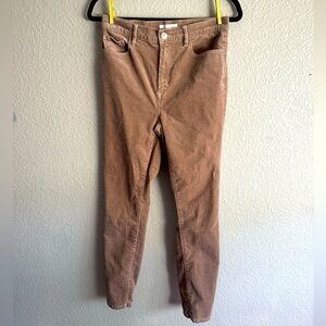 Made & Loved by Loft High Waist Skinny Corduroy Pants - Size 4